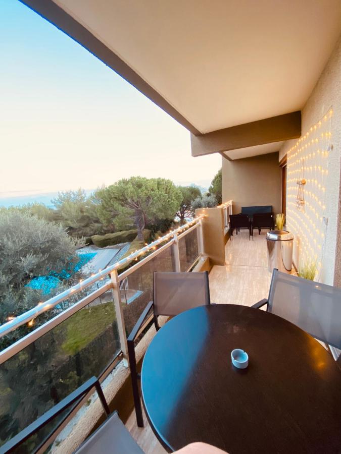 Appartement Cote D'Azur Plage - Piscine - Tennis Villeneuve-Loubet Dış mekan fotoğraf